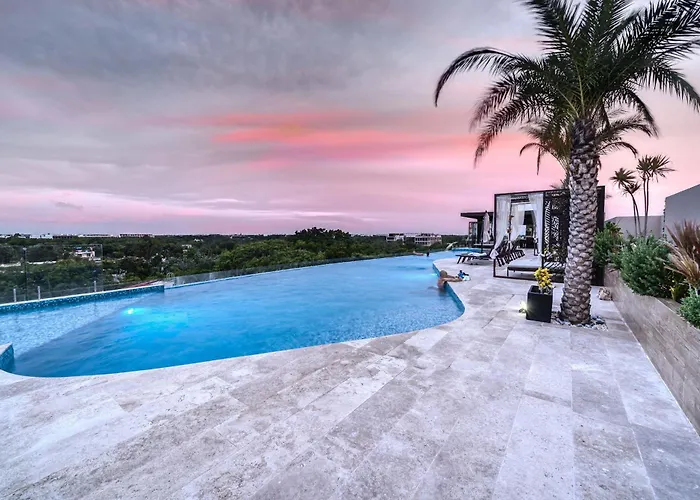 Fast-wifi Sunset With Rooftop And Pool Tulum